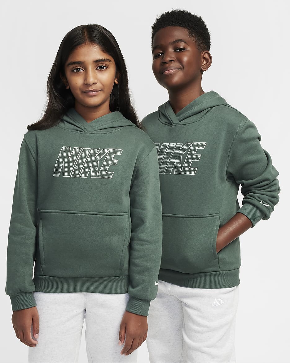 Nike Sportswear Club Fleece Big Kids Pullover Hoodie